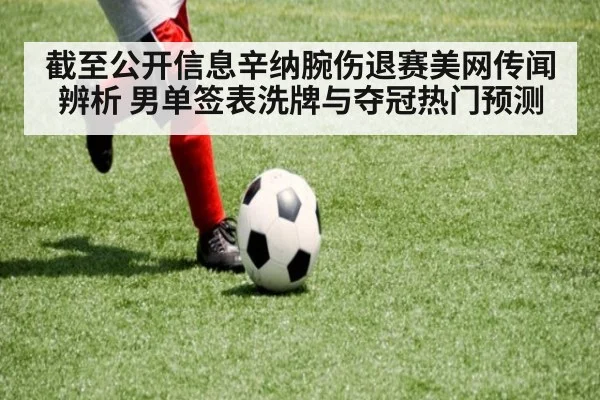 截至公开信息辛纳腕伤退赛美网传闻辨析 男单签表洗牌与夺冠热门预测
